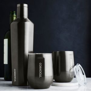 SOLD | Williams Sonoma | Corkcicle Insulated Beverage Canteen & Glass Set